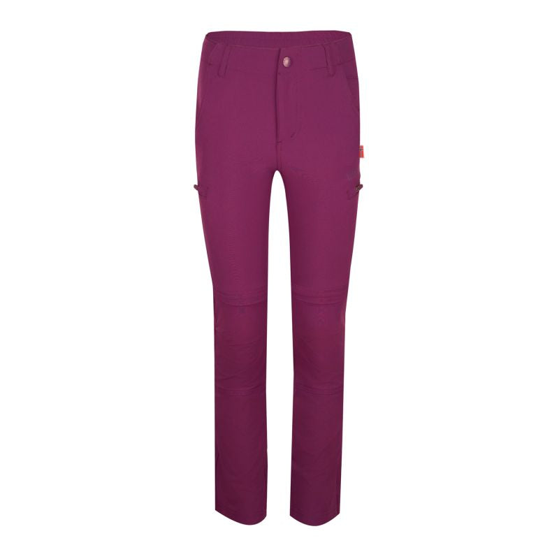 Children’s zip-off trousers for boys/girls Trollkids Kids Kjerag Zip-Off Pants mulberry (177-224)