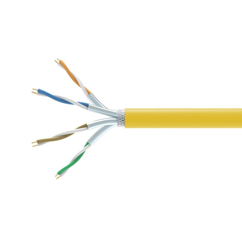 Installation Equipment Cat7A Simplx S/FTP DCA Cable 1000.00m Orange LSZH Kable, gniazda i wtyki/Kable sieciowe Your Sports Performance