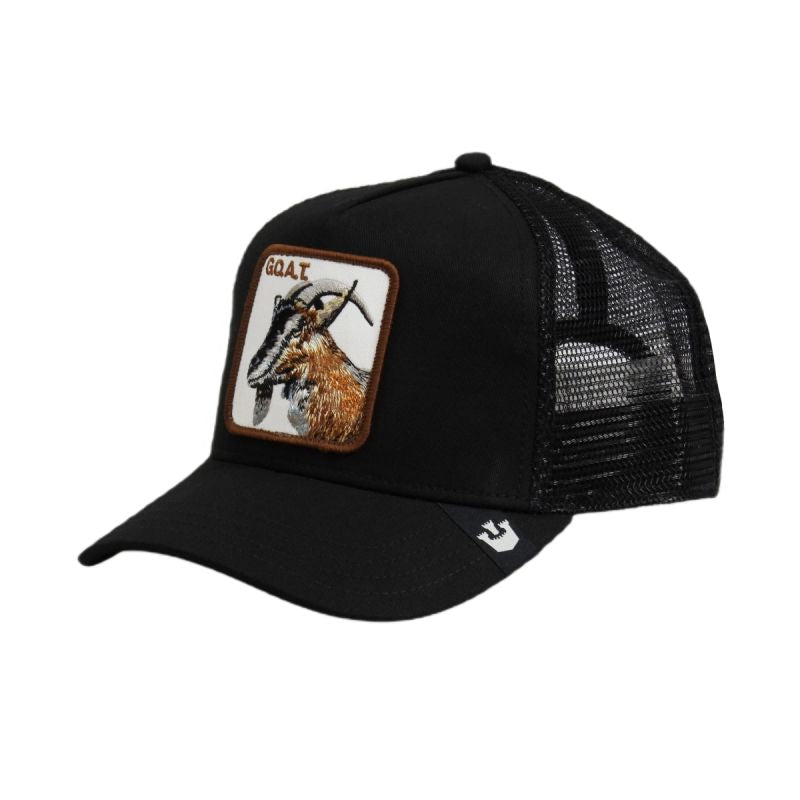 Goorin Bros. The Goat Black Trucker Cap - 101-0385-BLK Odzież/Czapki/Czapki z daszkiem Your Sports Performance