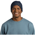 BUFF KNITTED & FLEECE BAND BEANIE DALIA NIGHT BLUE Hat