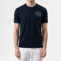 Paul&Shark Men's Cotton T-shirt Navy Blue 26411035-13 - Classic Cut