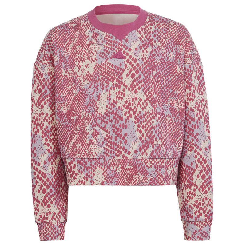 Sweatshirt adidas FI Allover Print SWT Jr. HR5828 Clothing/Lifestyle Adidas
