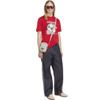 adidas FC Bayern Munich Seasonal Graphic Men's T-Shirt Red KG2586