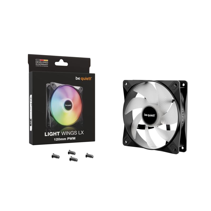 BE QUIET FAN! Light Wings LX 120mm PWM Chłodzenie/Chłodzenie - wentylatory Your Sports Performance