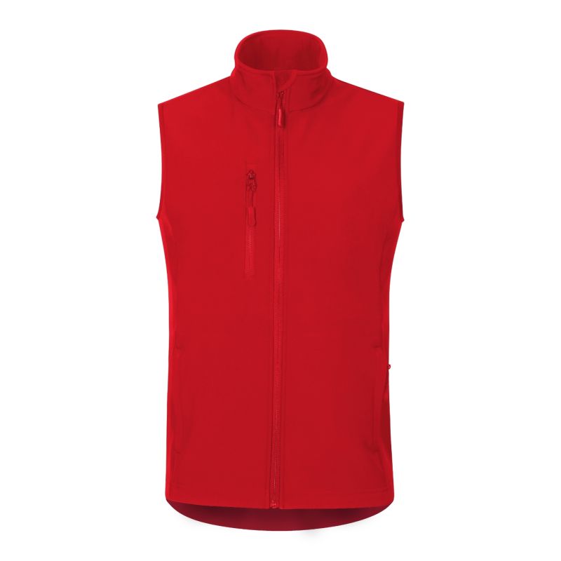 Men's Trail Softshell Vest (Red) Malfini