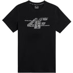Men's T-shirt 4F M3573 Deep Black 4FWAW26TTSHM3573 20S