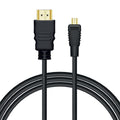SAVIO HDMI CABLE (M) - MICRO HDMI (M), 2M, BLACK, CL-40/M Kable i adaptery/Kable HDMI Your Sports Performance