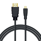 SAVIO HDMI CABLE (M) - MICRO HDMI (M), 2M, BLACK, CL-40/M Kable i adaptery/Kable HDMI Your Sports Performance