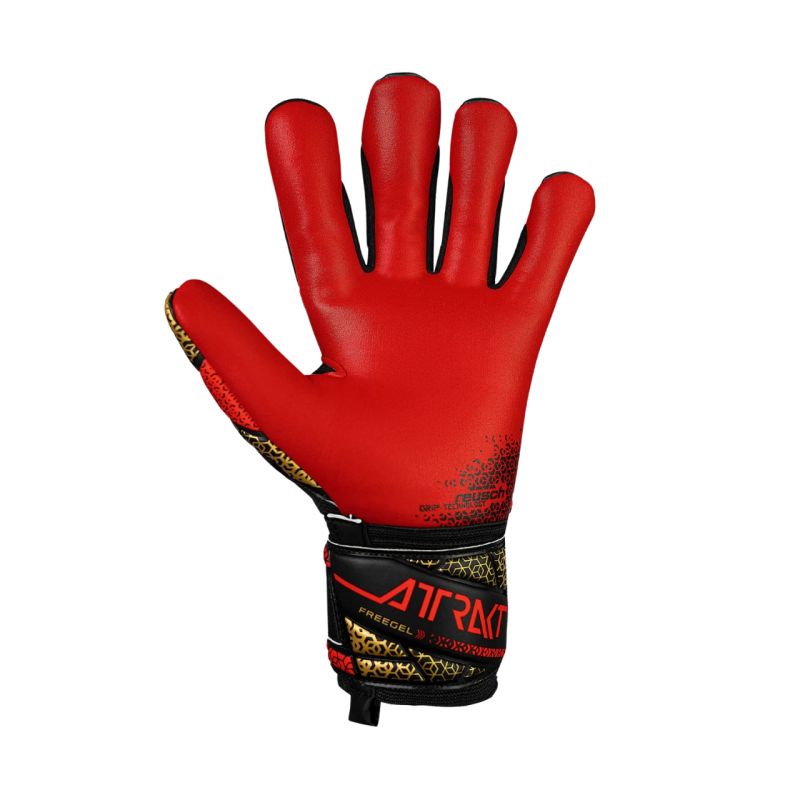 Reusch Attrakt Freegel Silver Jr 5572235 7075 Goalkeeper Gloves Accessories/Gloves Your Sports Performance