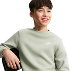 Nike Sportswear Club Fleece Kids' Sweatshirt Light Green FD3006 304