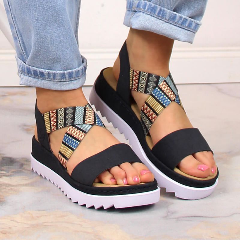 Rieker V44G8-14 W RKR533A Sandals Footwear/Lifestyle/Rieker Your Sports Performance