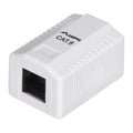 Lanberg OU6-0001-W surface-mounted socket (RJ-45; cat. 6; UTP; white) Kable, gniazda i wtyki/Puszki wyposażone Your Sports Performance