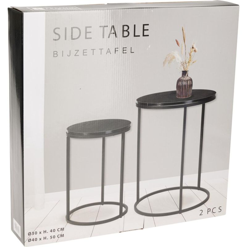 2-IN-1 COFFEE TABLE SET, WOODEN TABLETOP 30/40CM Home and Garden/Equipment Your Sports Performance