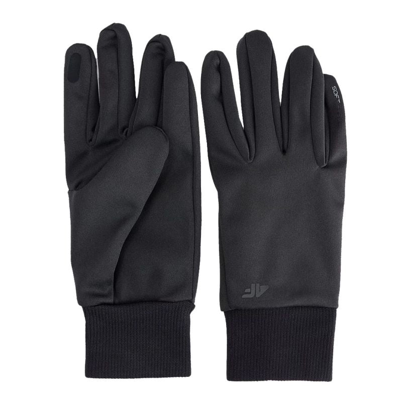 Unisex Touch Screen 4F shoftshell gloves 4FWMM00AFGLU183-20S *Kategoria tymczasowa Your Sports Performance