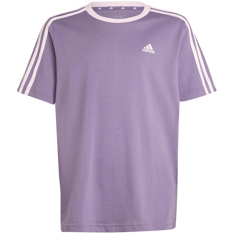 adidas Essentials 3-Stripes Cotton Loose Fit Boyfriend Tee Jr IL3276 Clothing/Lifestyle/T-shirts Adidas