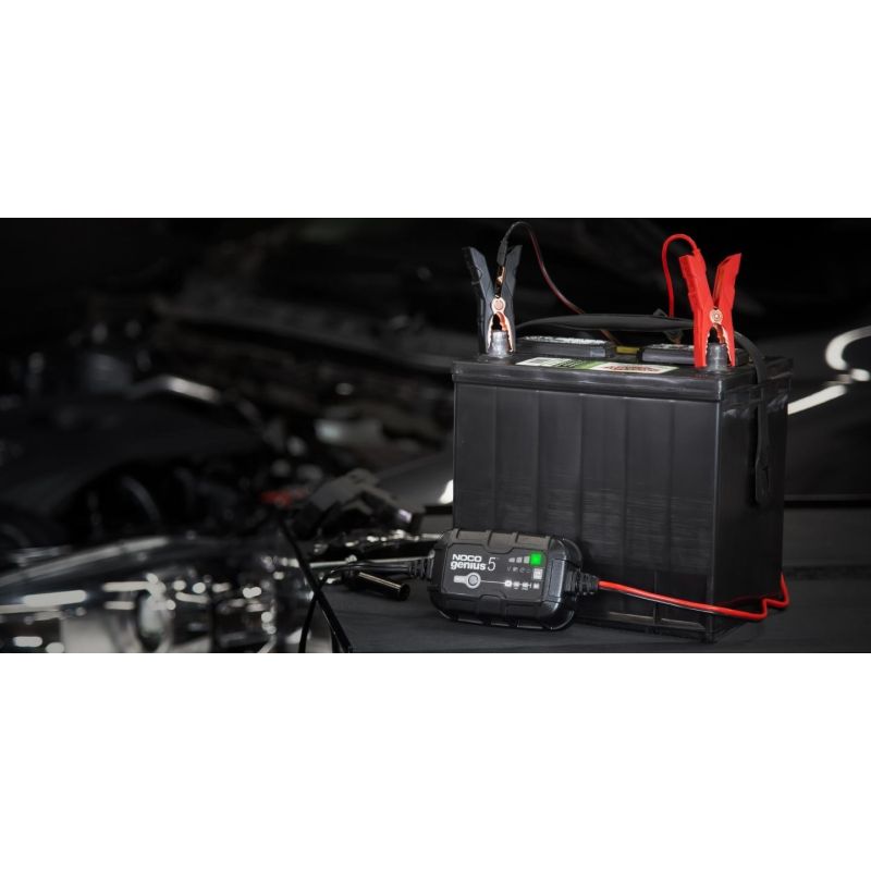 Noco GENIUS5EU 5A Battery Charger Rectifier Elektryka samochodowa/Prostowniki Your Sports Performance