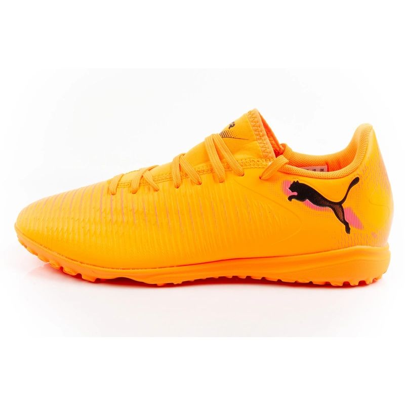 Puma men's sports shoes Future 8 Play TT turf football shoes orange Puma
