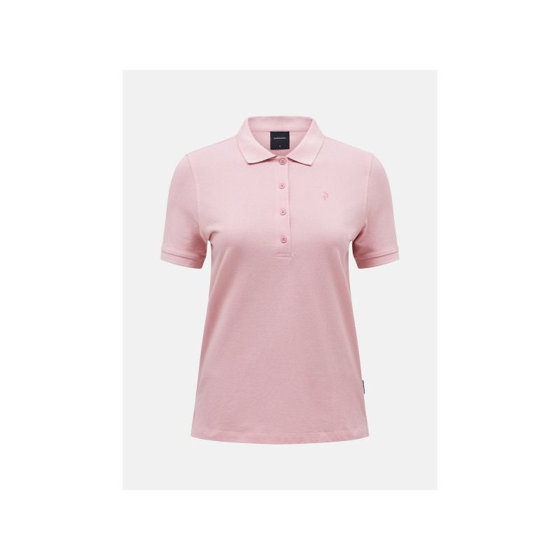 PEAK PERFORMANCE Women's Classic Cotton Polo Shirt, Pink
