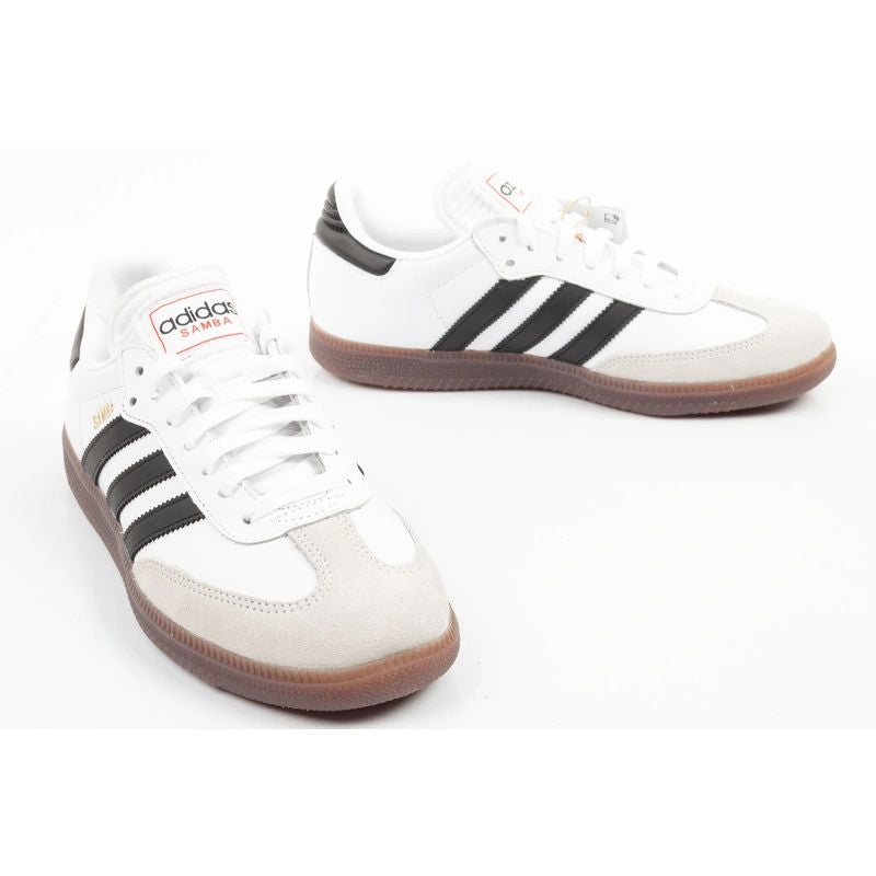 Adidas sports shoes sneakers Samba fashionable leather white