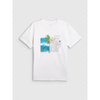 Men's regular printed T-shirt 4F 4FRSS26TTSHM4303-10S 4f