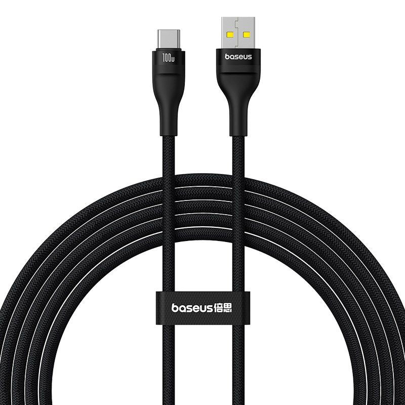Baseus Flash 2 USB-USB C Cable 100w 2m (Black) In preparation Your Sports Performance
