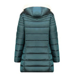 Geographical Norway CARENNE DGREEN DB LADY 0116 Women's Parka (WZ5516F/GN-DARK GREEN)