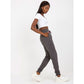 Dark gray melange basic jogger sweatpants (B-005.05) In preparation Your Sports Performance