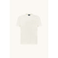 Paul&Shark men's cotton T-shirt light ecru 26411038-108 - classic cut, logo