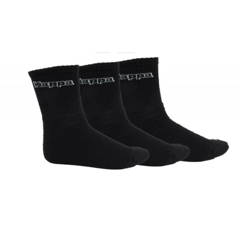 Black Kappa long socks 34113IW 901 Clothing/Lifestyle/Socks Kappa