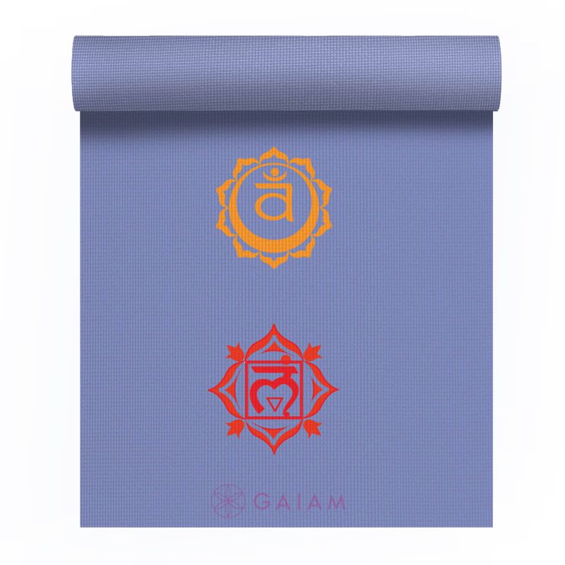 GAIAM Chakra 4 MM 55321 Yoga Mat Accessories/Training equipment Your Sports Performance
