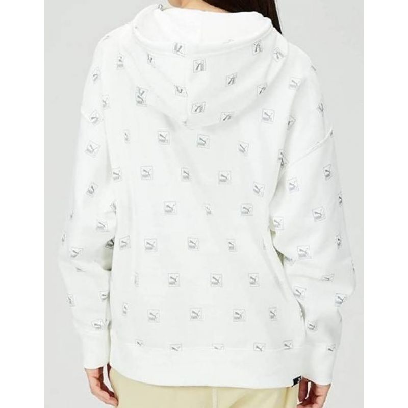 Sweatshirt Puma Brand Love AOP Hoodie FL W 535706 02 Clothing/Training Puma