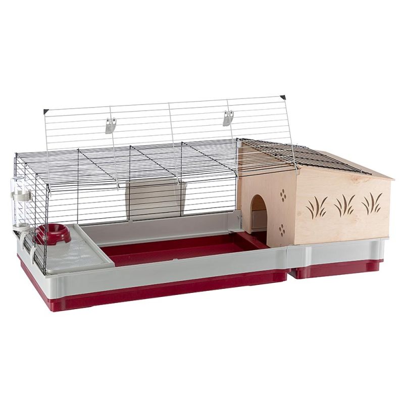 FERPLAST Rabbit 140 plus - rabbit cage (foldable) Dla małych zwierząt/Klatki Your Sports Performance