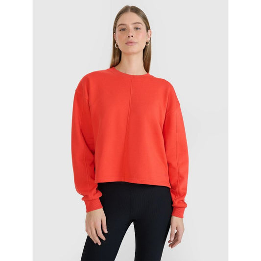 Oversized sweatshirt without a hood, unzipped, women's 4F 4FWSS25TSWSF1543-62S *Kategoria tymczasowa Your Sports Performance