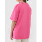 Girls' oversize plain T-shirt 4F 4FJWSS25TTSHF1851-54S *Kategoria tymczasowa Your Sports Performance