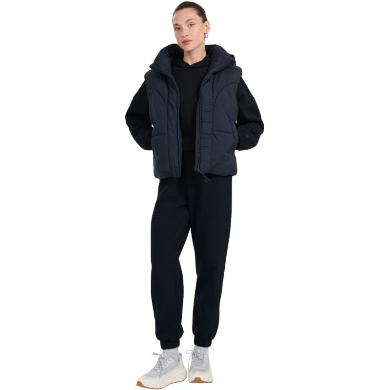 Women's vest 4F F299 deep black 4FWAW25TVJAF299 20S In preparation Your Sports Performance