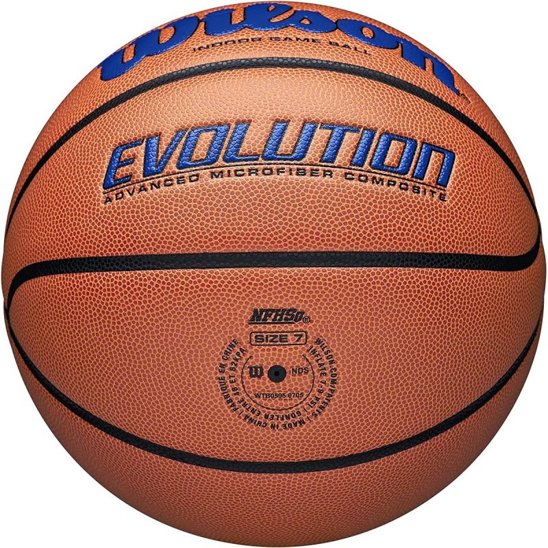 WILSON EVOLUTION 295 GAME BASKETBALL SIZE 7 Sport/Koszykówka/Piłki Your Sports Performance