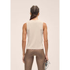 CASALL Women's Graphic Tank, Beige