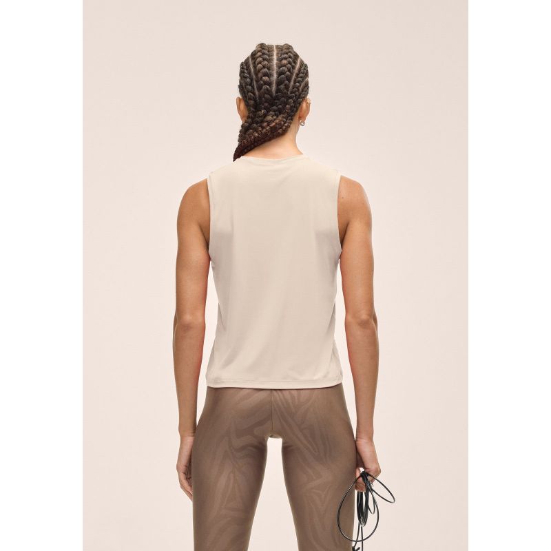 CASALL Women's Graphic Tank, Beige