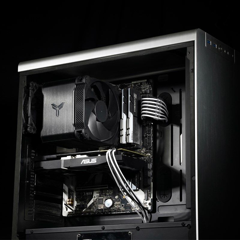 Jonsbo HX6250 Processor Radiator 14 cm Black 1 pc. Chłodzenie/Chłodzenie CPU Your Sports Performance