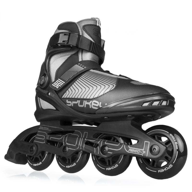 Spokey Revo BK/GR SPK-929432 roller skates, year 38 Accessories/Skating/Rolki (pozostałe) Your Sports Performance
