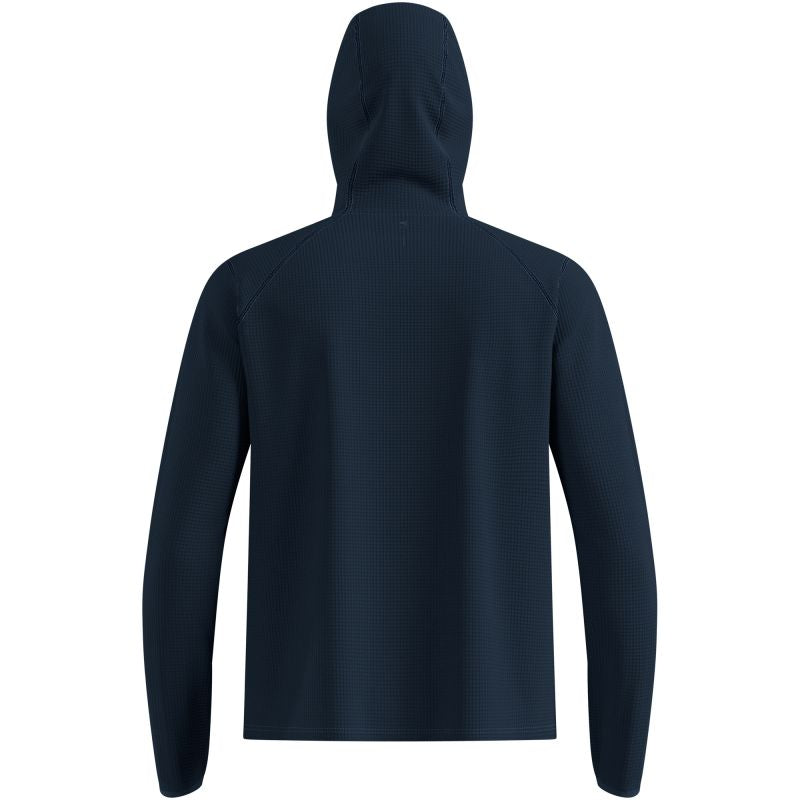 Men's Odlo CUBIC Mid Layer Hoody, blue
