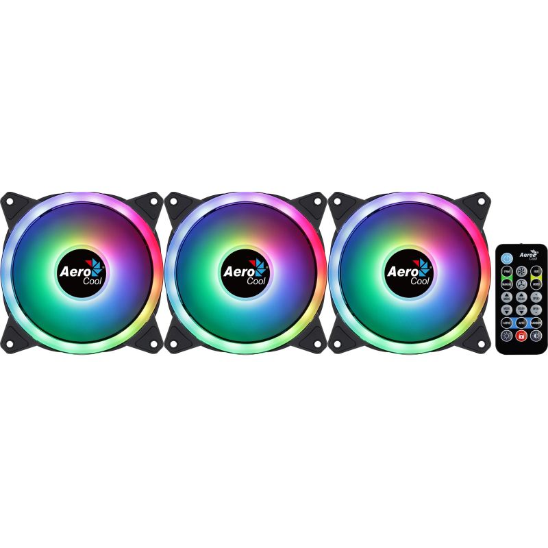 AEROCOOL FAN PGS DUO 12 PRO ARGB (3x120) Chłodzenie/Chłodzenie - wentylatory Your Sports Performance