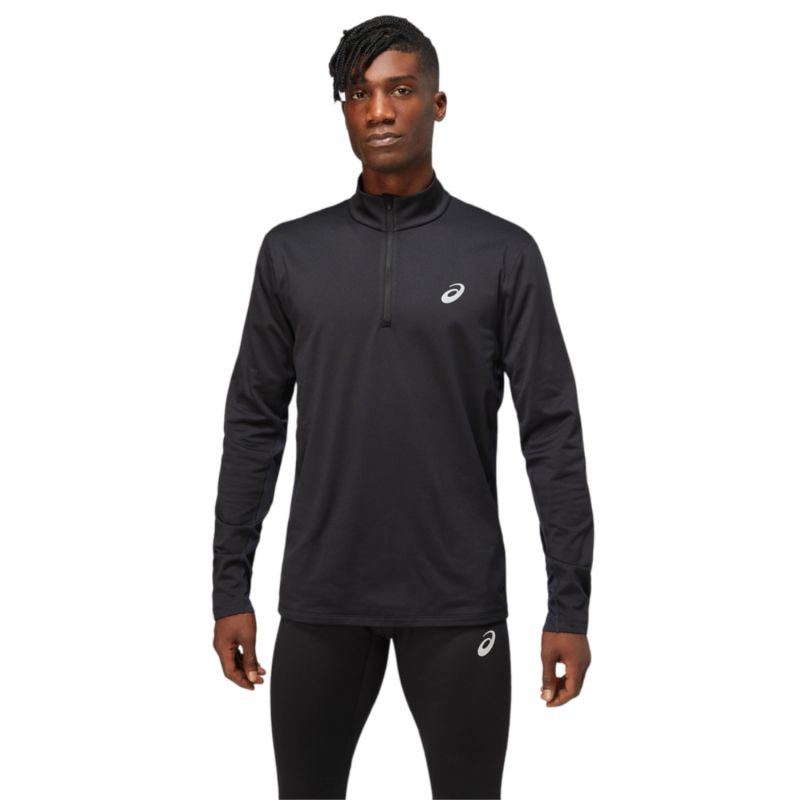 T-shirt Asics Core LS 1/2 Zip Winter Top M 2011C347-001 Clothing/Running Asics