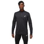 T-shirt Asics Core LS 1/2 Zip Winter Top M 2011C347-001 Clothing/Running Asics