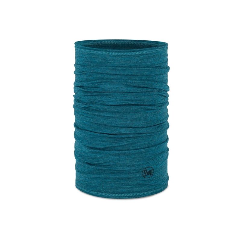 BUFF MERINO LIGHTWEIGHT SOLID SOLID TEAL bandana Odzież militarna/Chusty, arafatki, kominy Your Sports Performance
