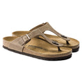 Birkenstock Gizeh Oiled Leather Tobacco Brown Narrow Women's Flip-Flops (0943813) Footwear/Lifestyle/Brinkenstock/Japonki Birkenstock