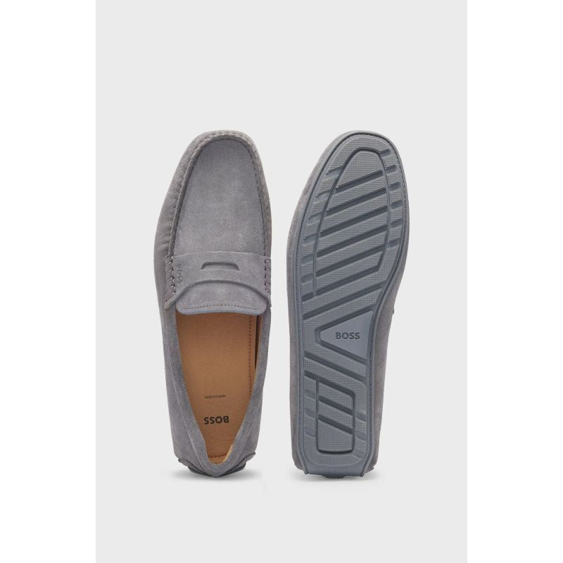 BOSS medium grey Noel Mocc sdpeb shoes (50541750-035) In preparation Your Sports Performance