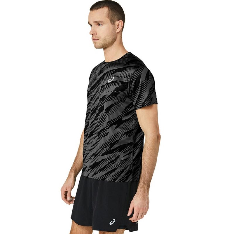 Asics Core All Over Print SS Top M 2011C646020 T-shirt Clothing/Running Asics