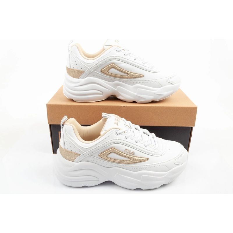 Fila women's sports shoes Skye ZP sneakers fashionable white lightweight