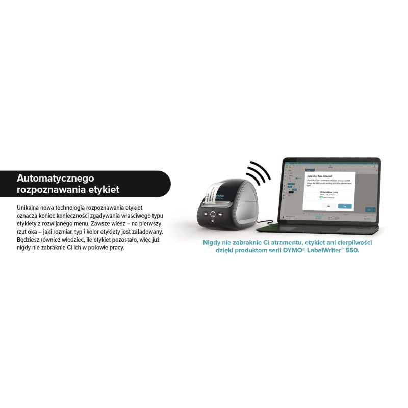 Dymo LW 550 label printer In preparation Your Sports Performance